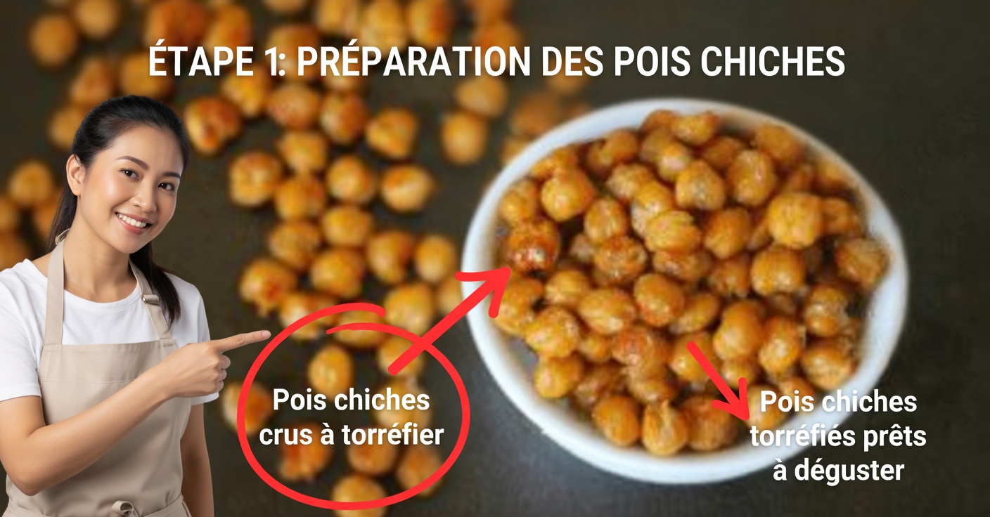 Pois chiches au four : contrôle naturel du sucre et du cholestérol