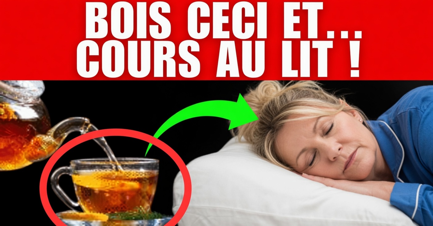 Boisson naturelle pour mieux dormir