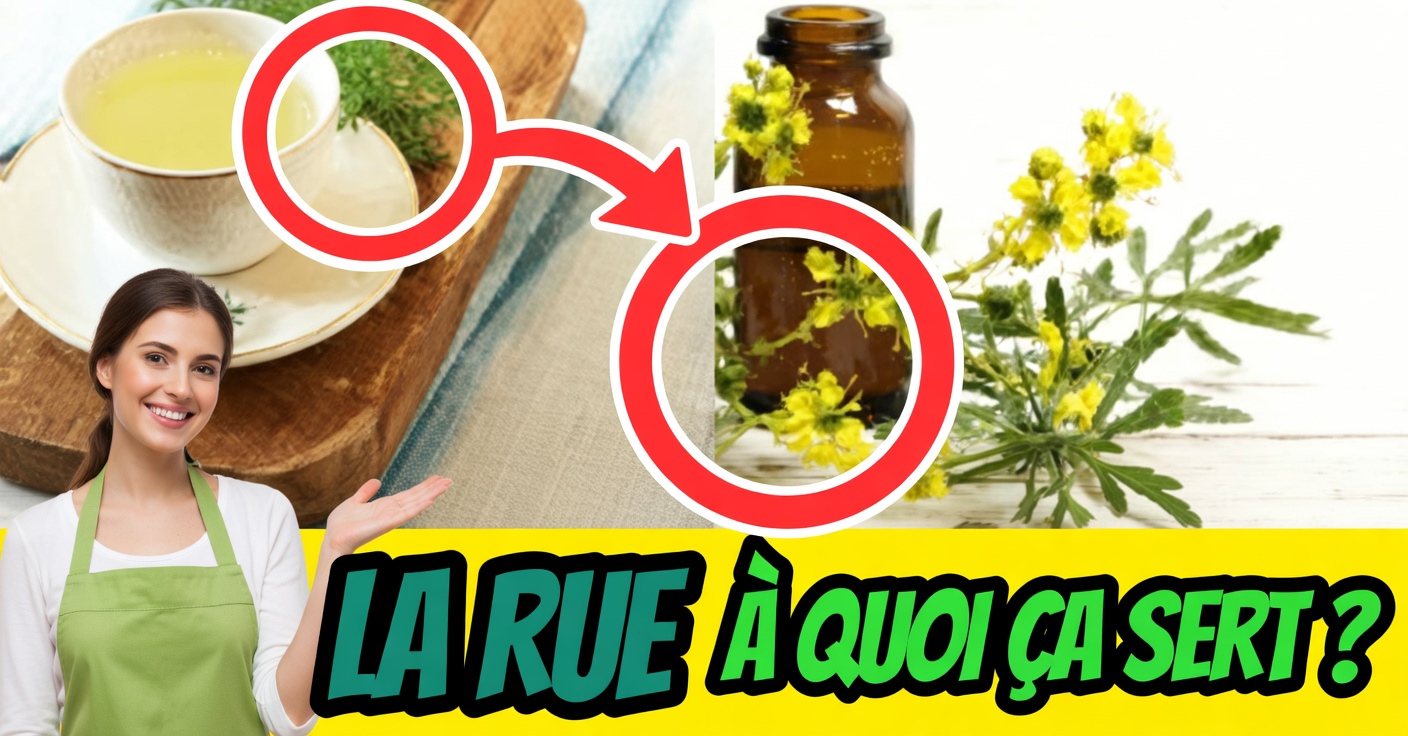 Rue pour la santé : 15 usages puissants