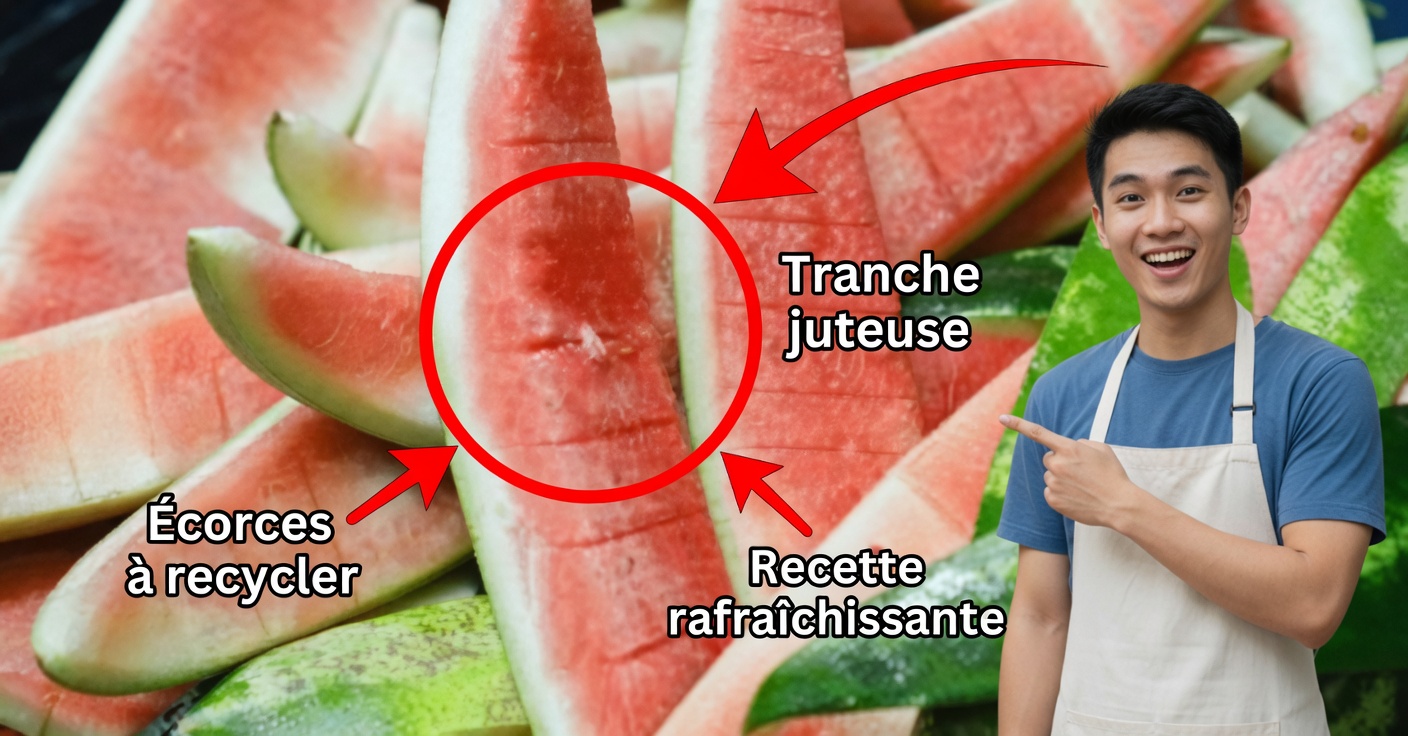 Écorce de pastèque : le secret naturel pour détoxifier votre corps