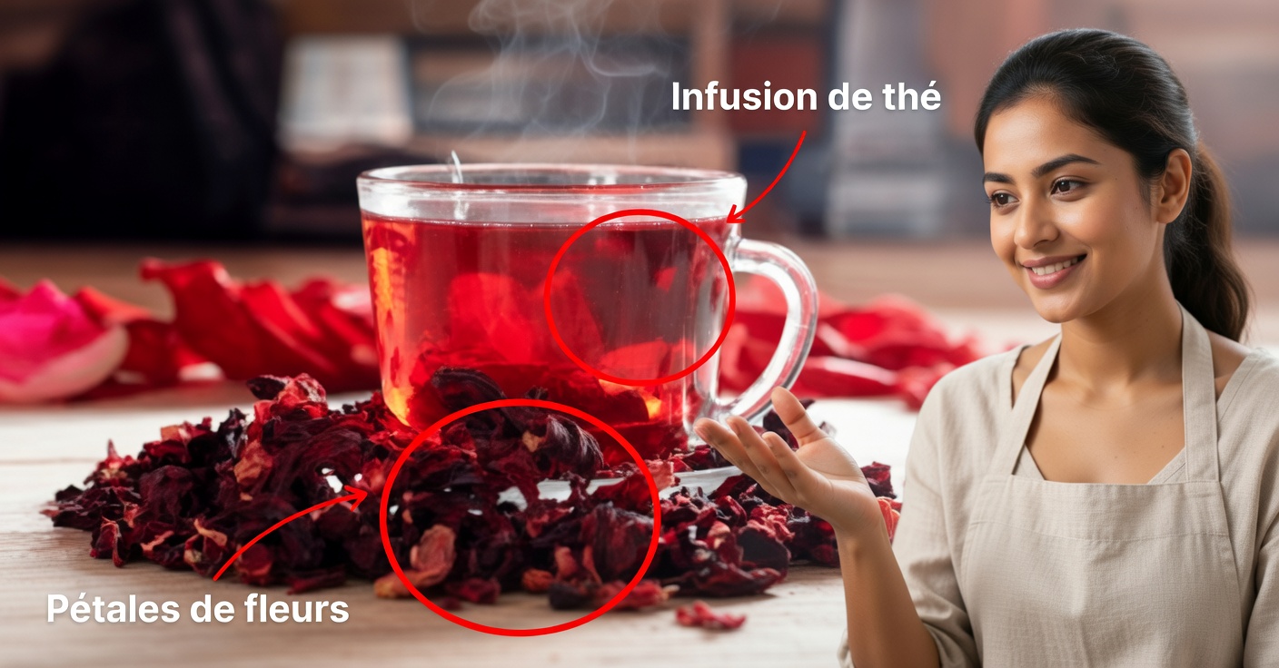 Infusion d’hibiscus : bienfaits, recette et précautions