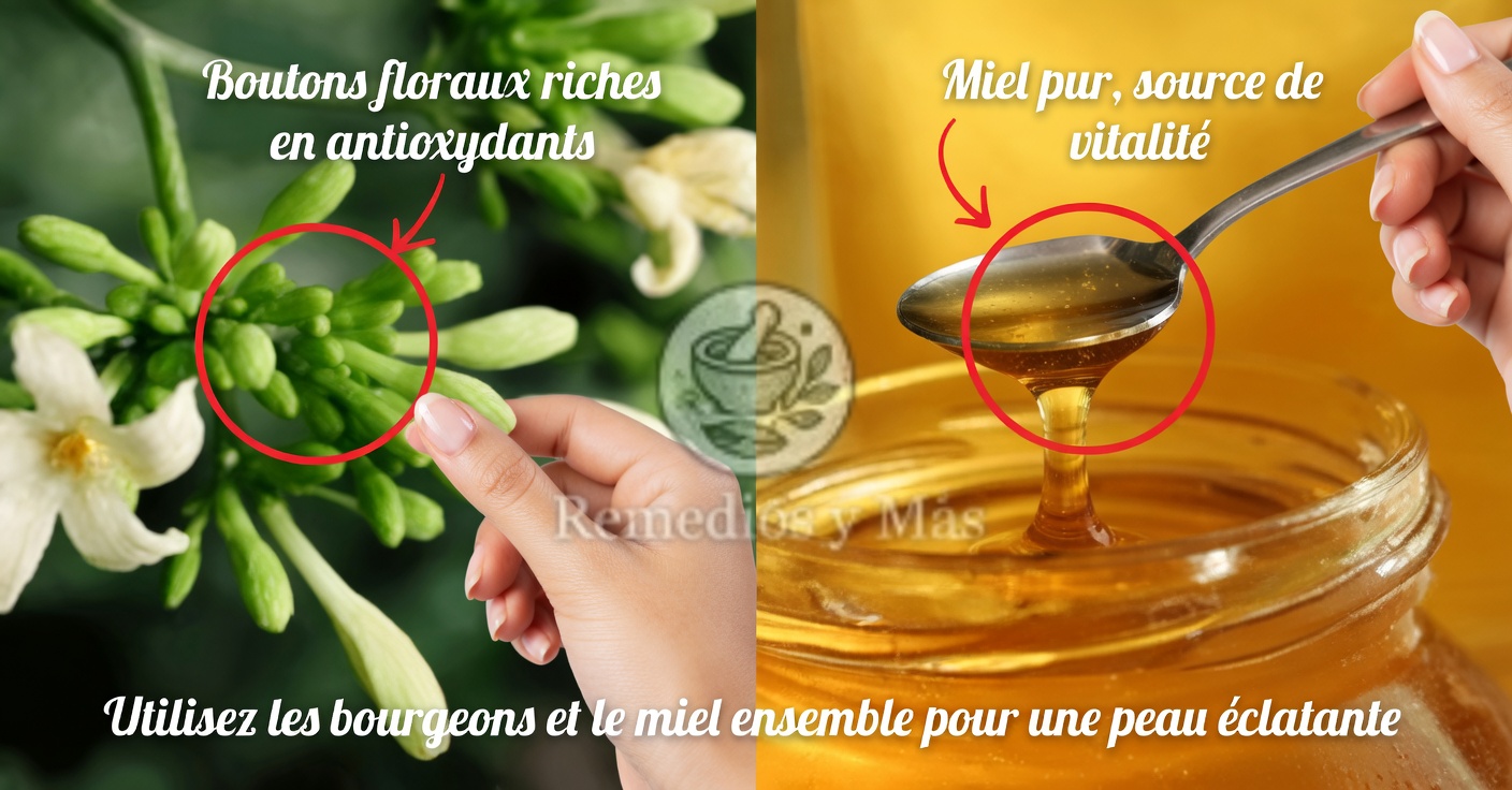 Fleur de papaye au miel : remède naturel