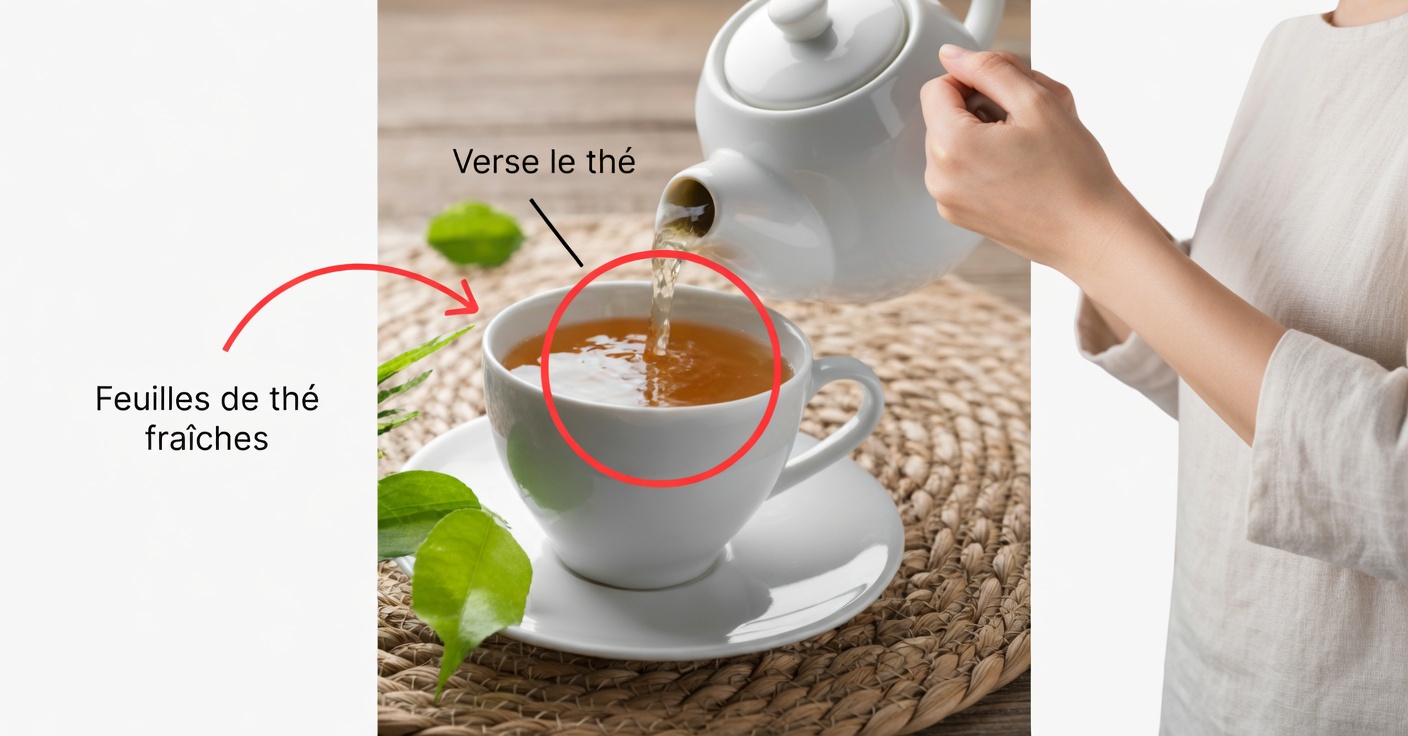 Tisane d’origan poleo, de goyave et de citronnelle : soulagement naturel