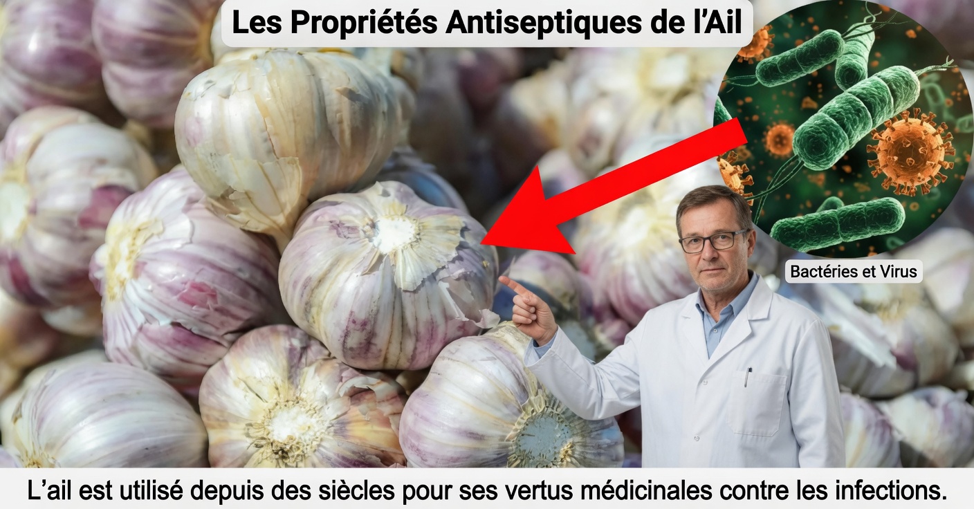 Ail : antibiotique naturel contre les bactéries et les infections