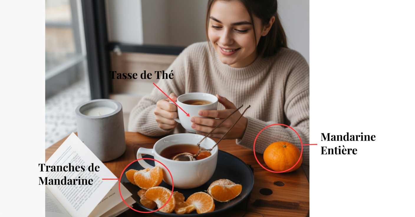 Infusion de zeste de mandarine au clou de girofle : bienfaits et recette