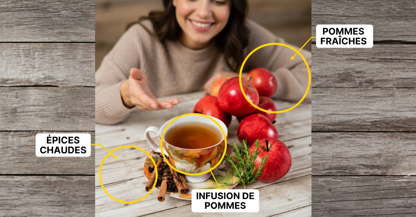 Pomme et romarin bouillis : bienfaits pour votre santé