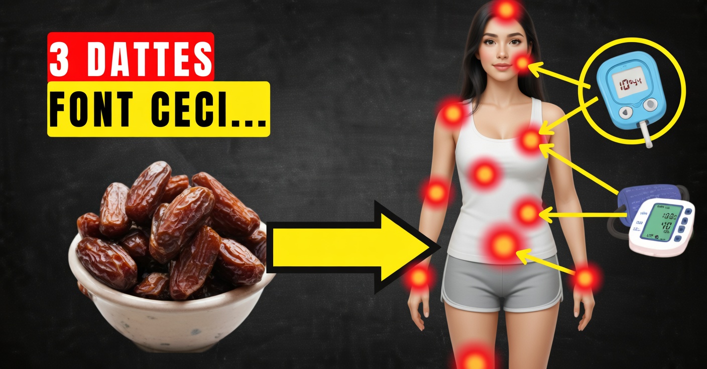 Trois dattes par jour : des bienfaits surprenants pour votre santé
