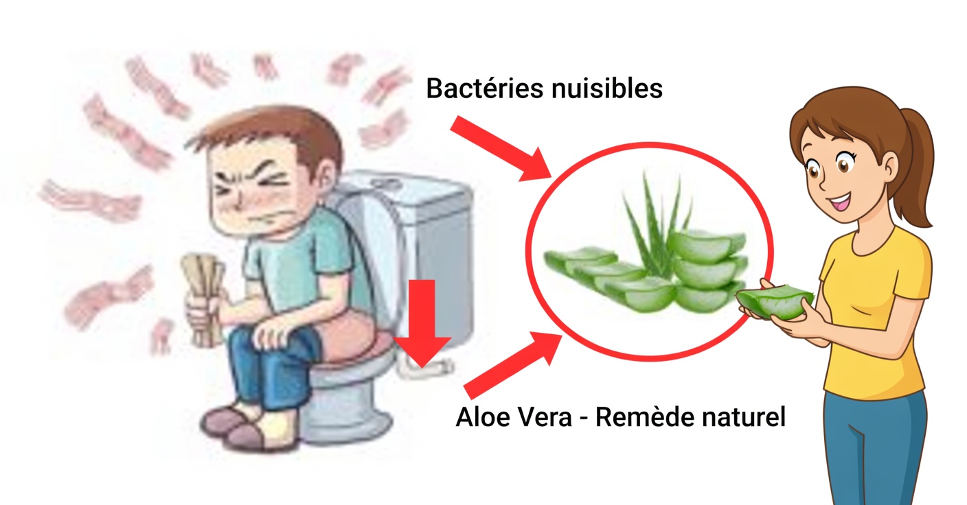Aloe vera pour détoxifier et réduire les ballonnements
