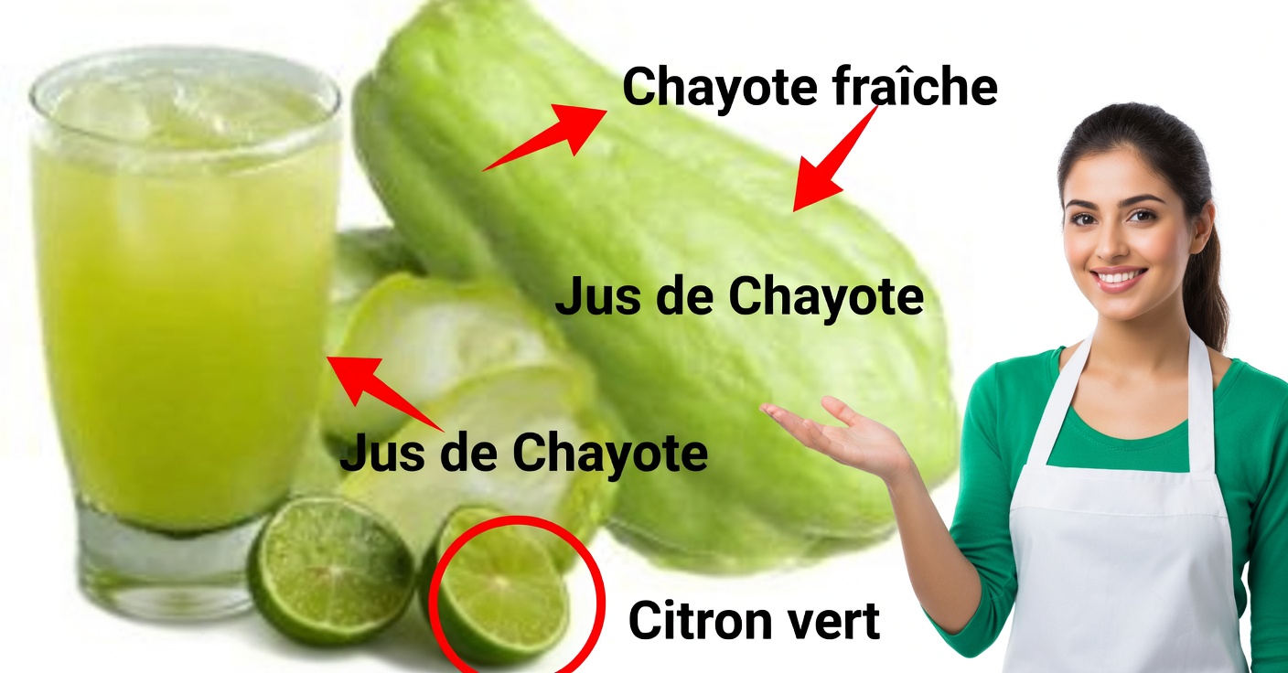 Chayote pour la santé : circulation, anémie et douleurs articulaires