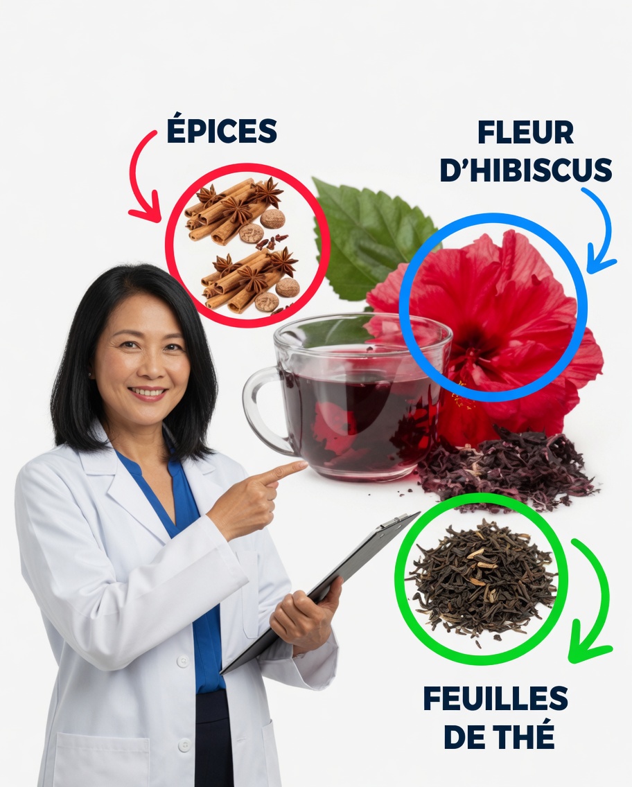 Mélange de fleur d’hibiscus, de laurier et de cannelle : brûle toute la graisse