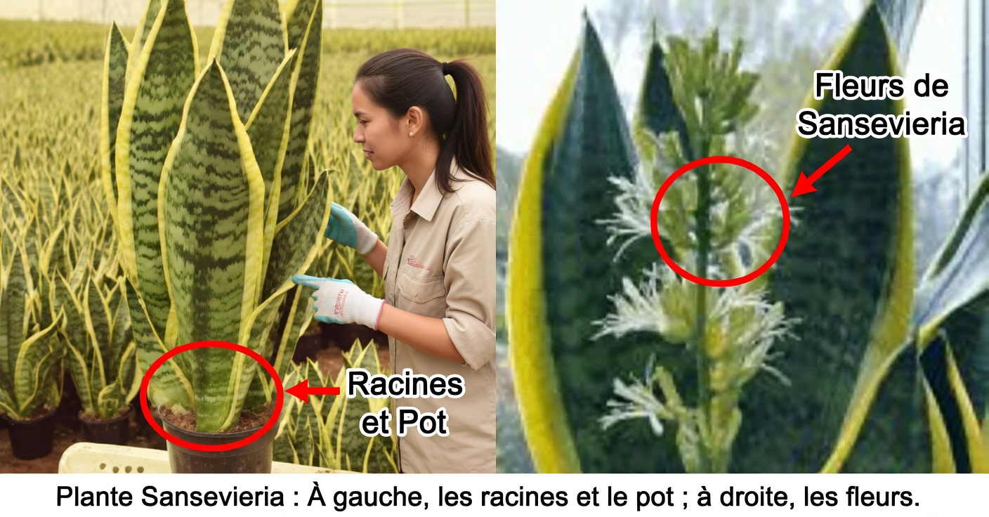 Découvrez comment faire joliment fleurir la sansevière ou langue de belle-mère