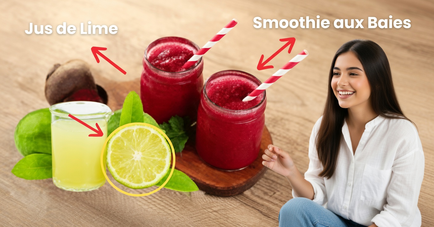 Smoothie de betterave et citron : puissant détoxifiant pour le foie