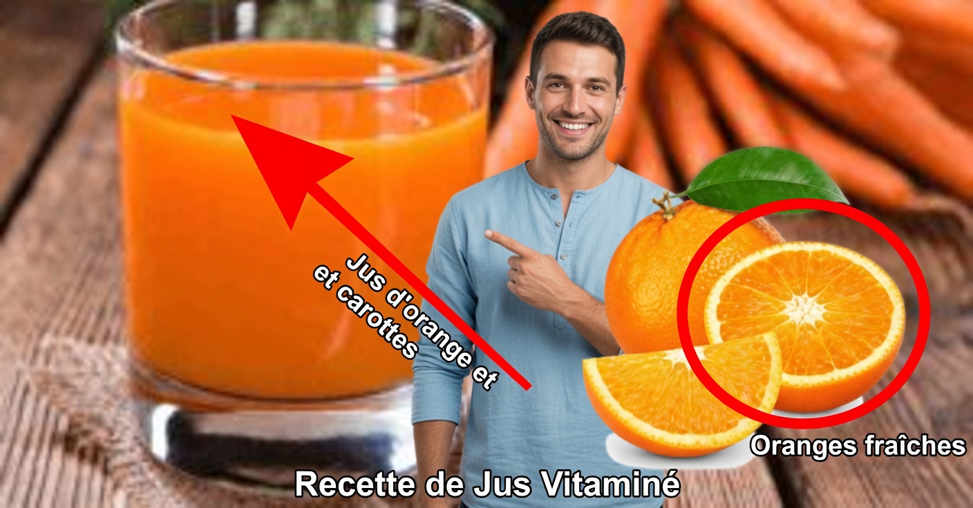 Mélangez des oranges et des carottes et transformez votre santé