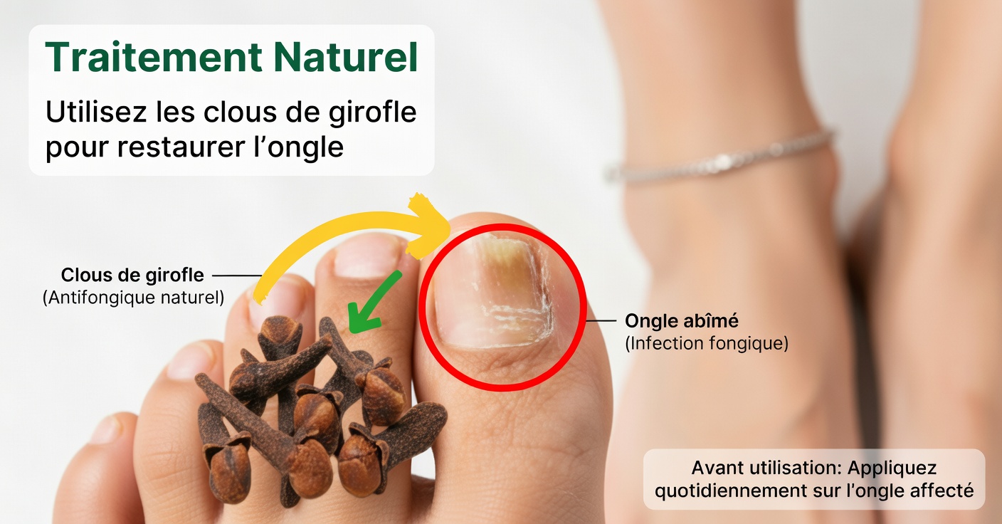 Comment éliminer les champignons des ongles avec des clous de girofle
