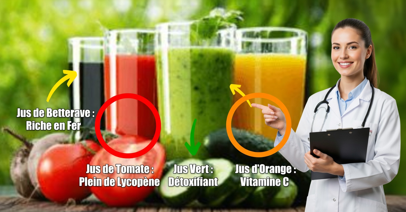 Jus naturels pour perdre du poids et améliorer votre santé