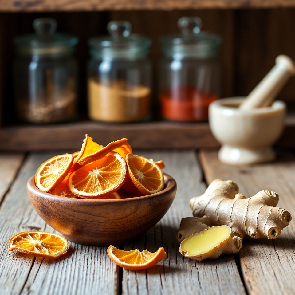 Ne jetez pas les écorces d’orange ! Associez-les au gingembre pour un remède puissant et économique 🍊🌿