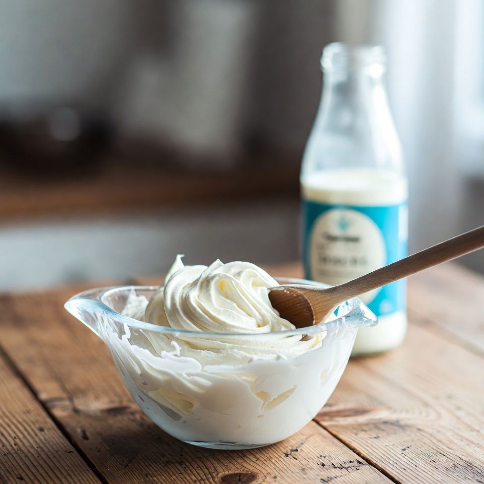 Comment faire de la crème fouettée maison avec du lait