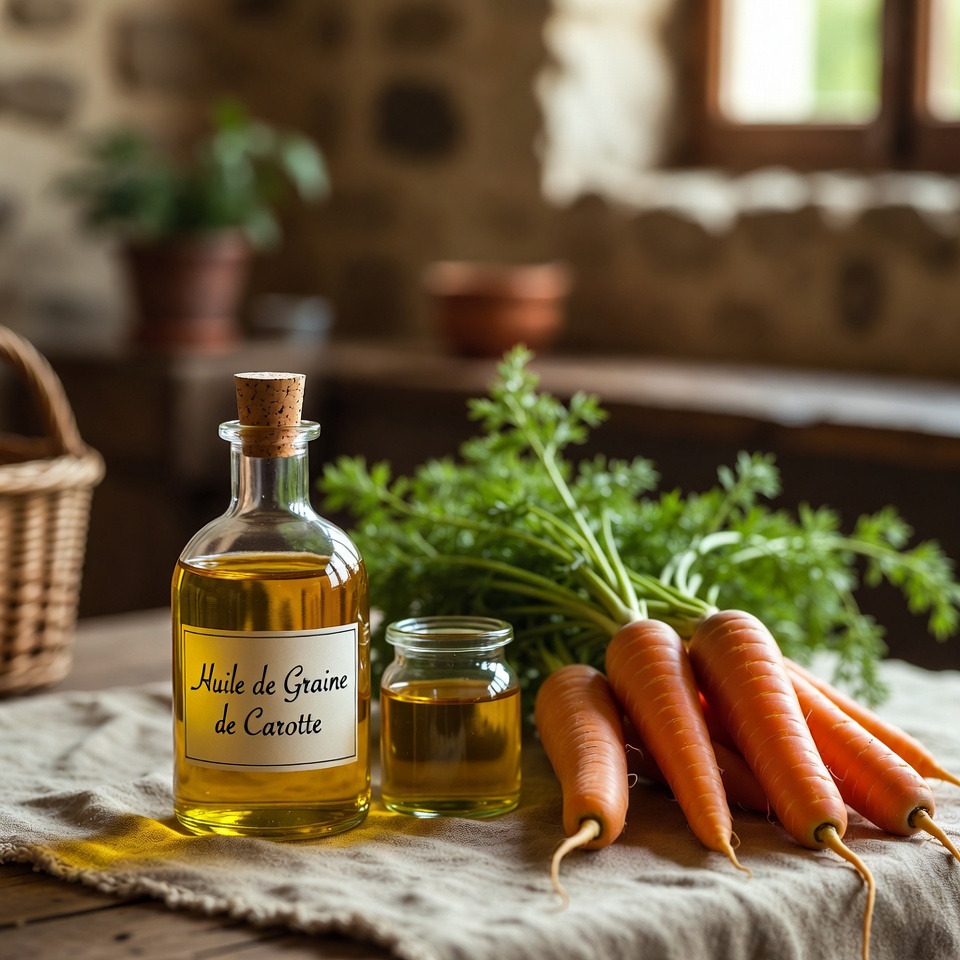 Huile de graines de carotte : la magie anti-âge plus puissante que le Botox