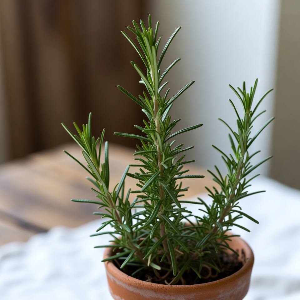L’astuce des trois brins de romarin en pot