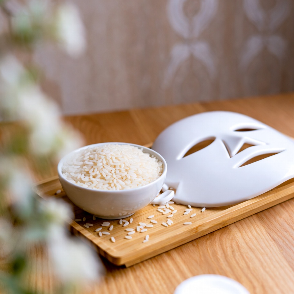Masque au riz pour réduire les rides autour des yeux et rajeunir la peau