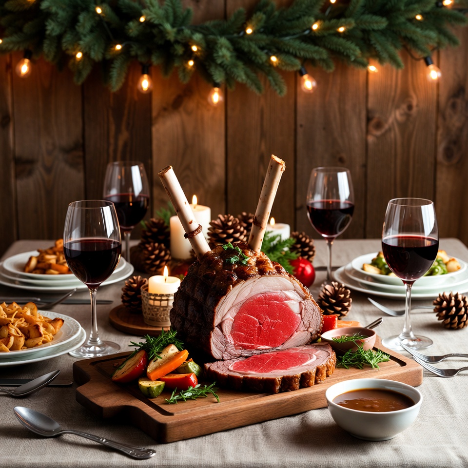 Recette parfaite de côte de bœuf de Noël : tendre, juteuse et festive ! 🎄
