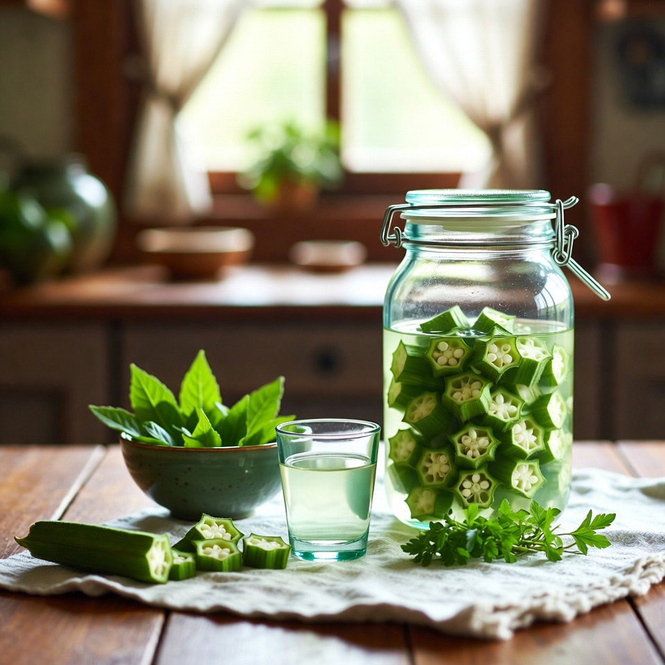 Comment préparer de l’eau de gombo pour traiter naturellement 17 problèmes de santé