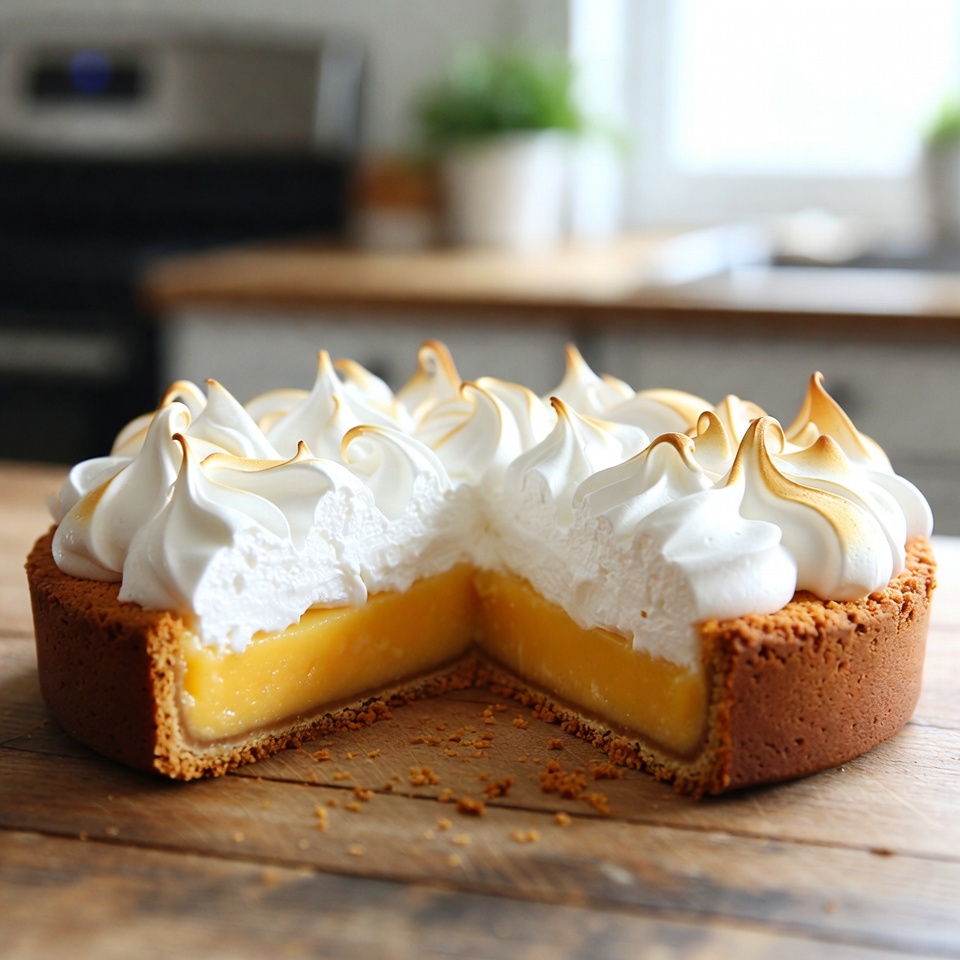 Gâteau à la Meringue au Citron : Une Recette de Dessert Crémeux et Parfumé