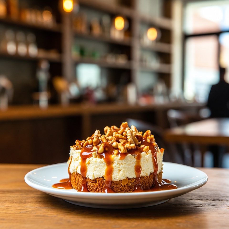Crème au caramel riche et croustillante