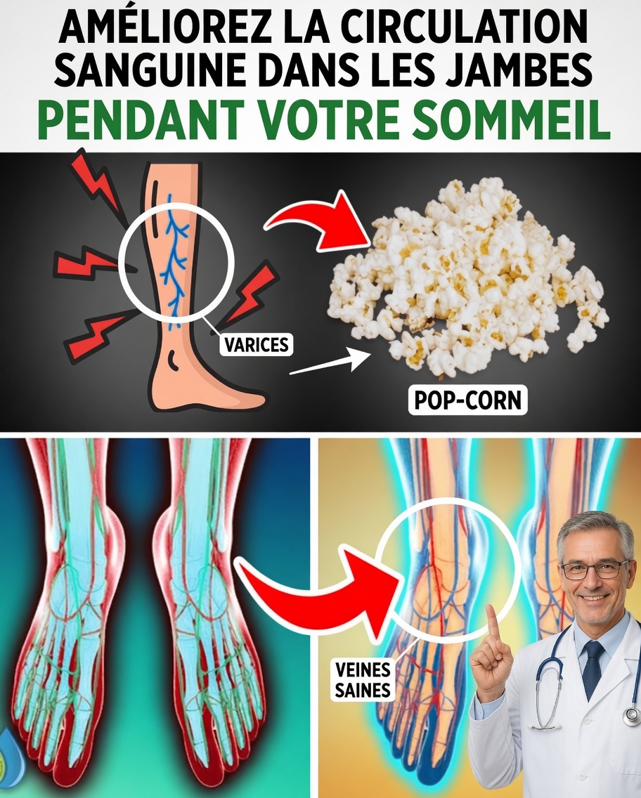 Stimulez la circulation des jambes pendant la nuit : 12 en-cas puissants du soir qui fonctionnent vraiment