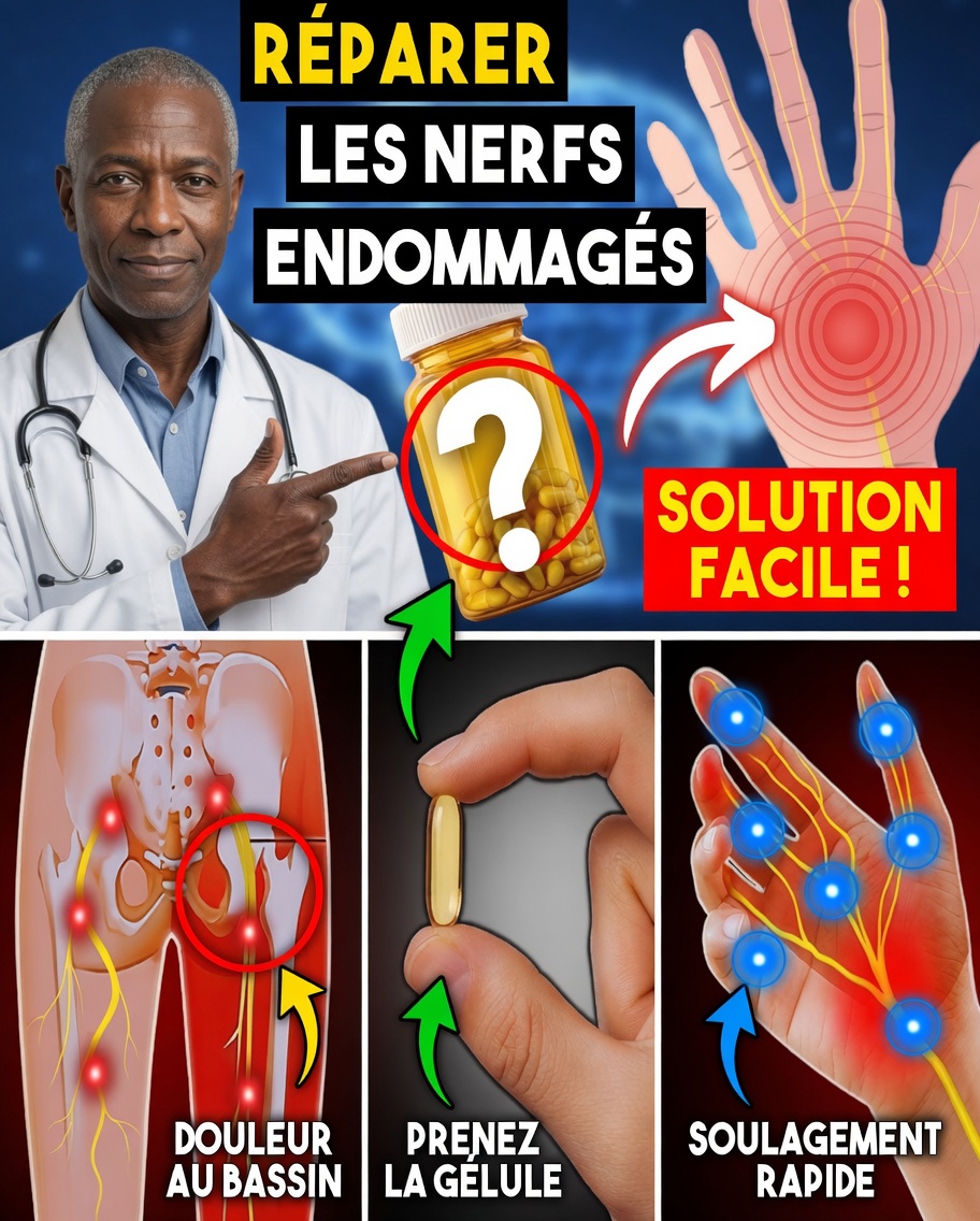 Picotements et engourdissements ? Découvrez les vitamines essentielles qui aident à réparer les nerfs naturellement