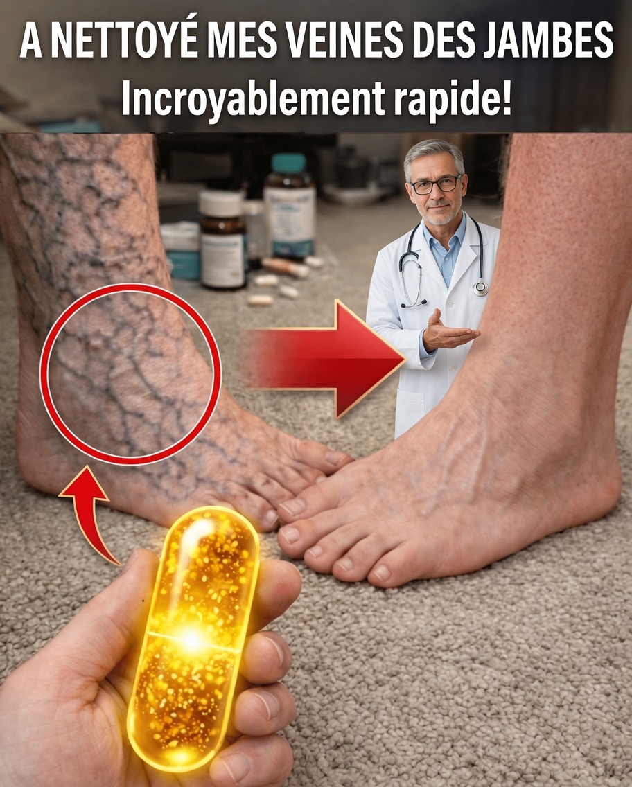 Personnes âgées, vous serez surpris par ce que cette vitamine peut faire pour la circulation des jambes !