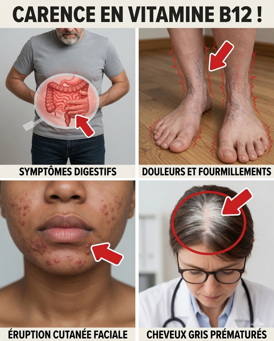 8 Signes Étranges que Votre Corps Implorent pour Plus de Vitamine B12 – N’Ignorez Pas Ces Avertissements