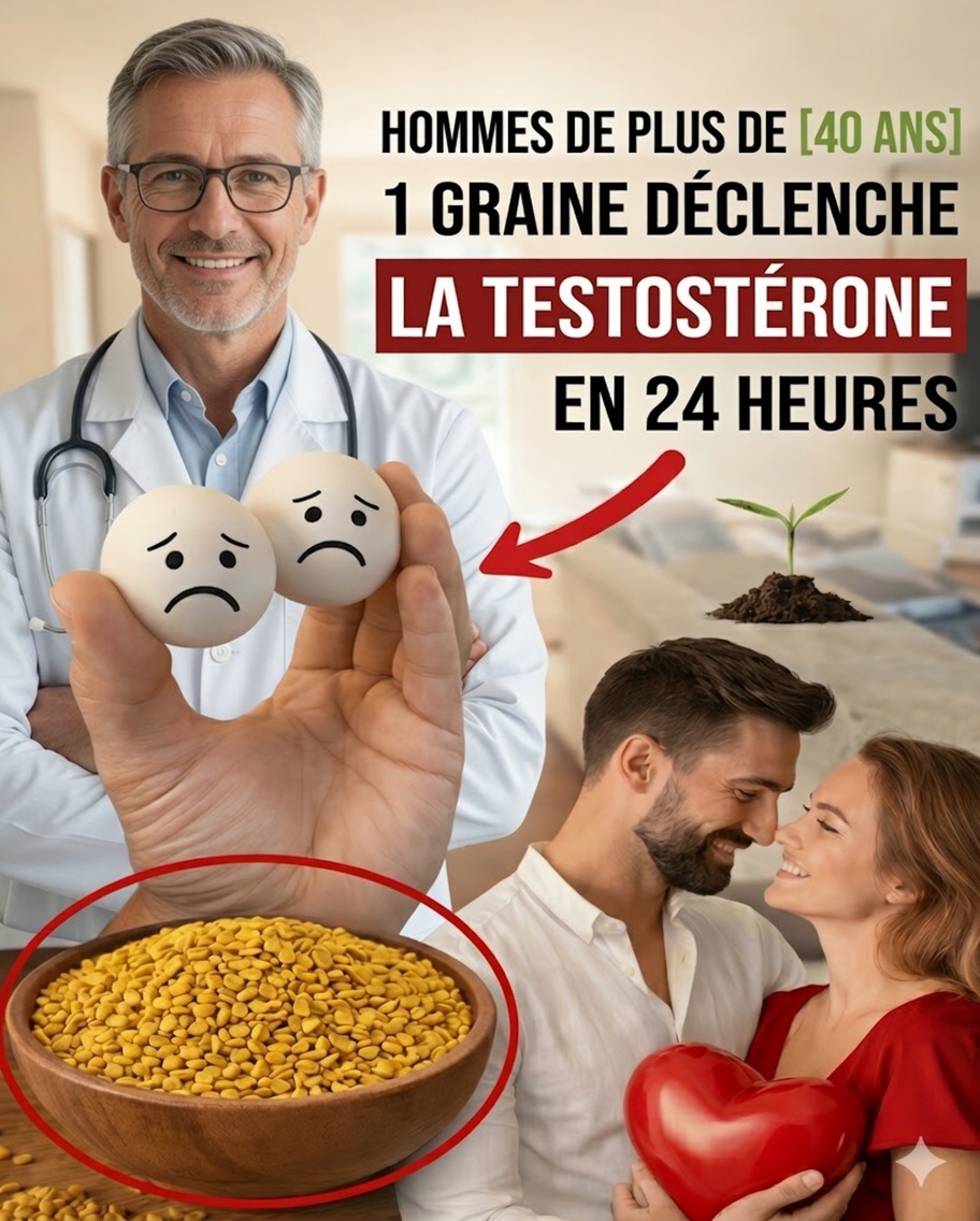 Hommes de plus de 40 ans : cette graine puissante peut aider à soutenir vos niveaux de testostérone et votre vitalité