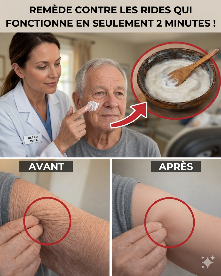 Remède anti-rides pour personnes âgées qui fonctionne en seulement 2 minutes — sans blague !