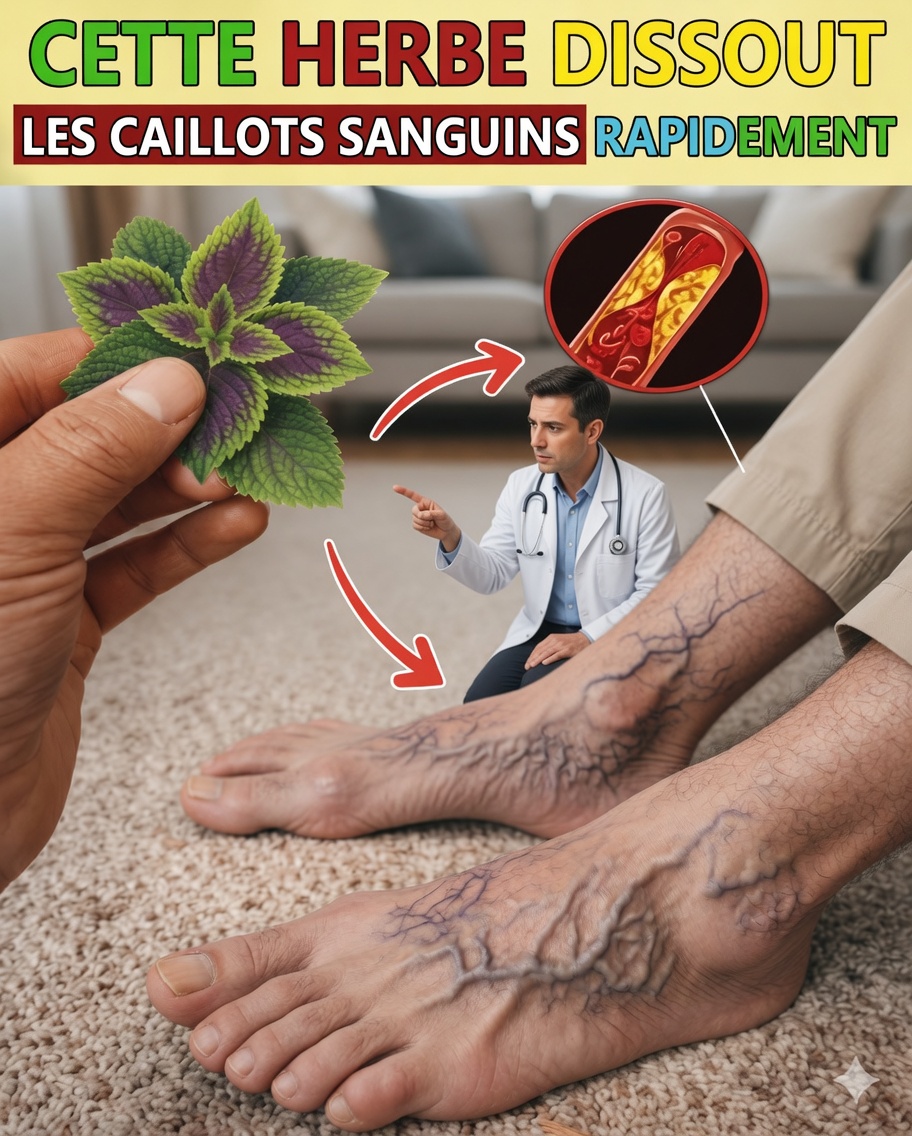 6 herbes puissantes qui peuvent aider à améliorer la circulation et à réduire naturellement le risque de caillots