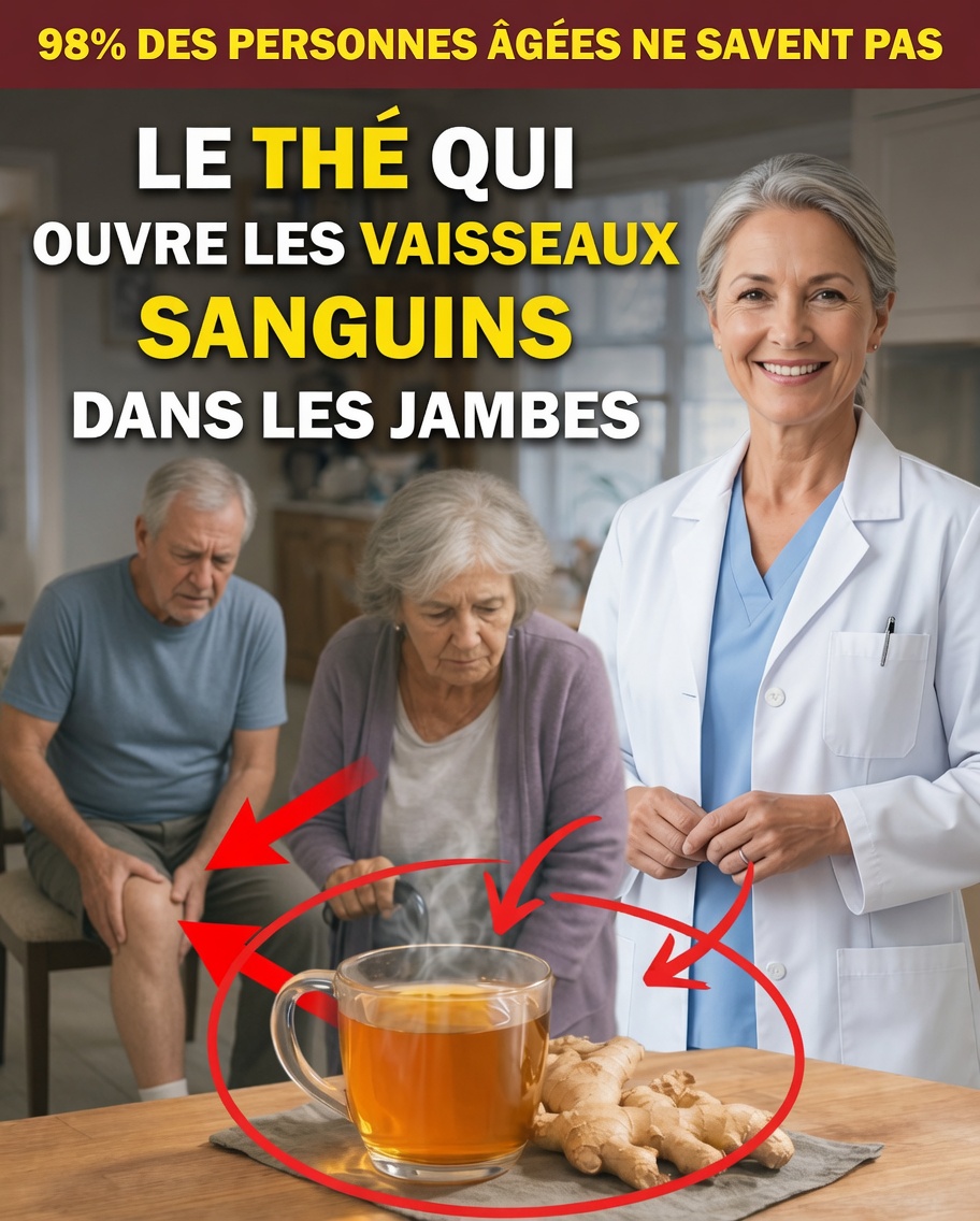 Plus de 60 ans ? Buvez ces 3 thés pour retrouver la force musculaire et remarcher en toute sécurité