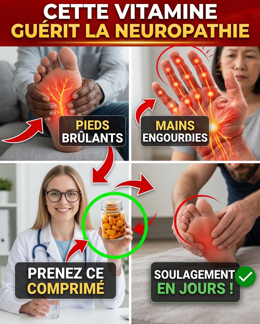 La vitamine n° 1 pour soutenir la santé des nerfs et soulager l’inconfort dans les mains et les pieds