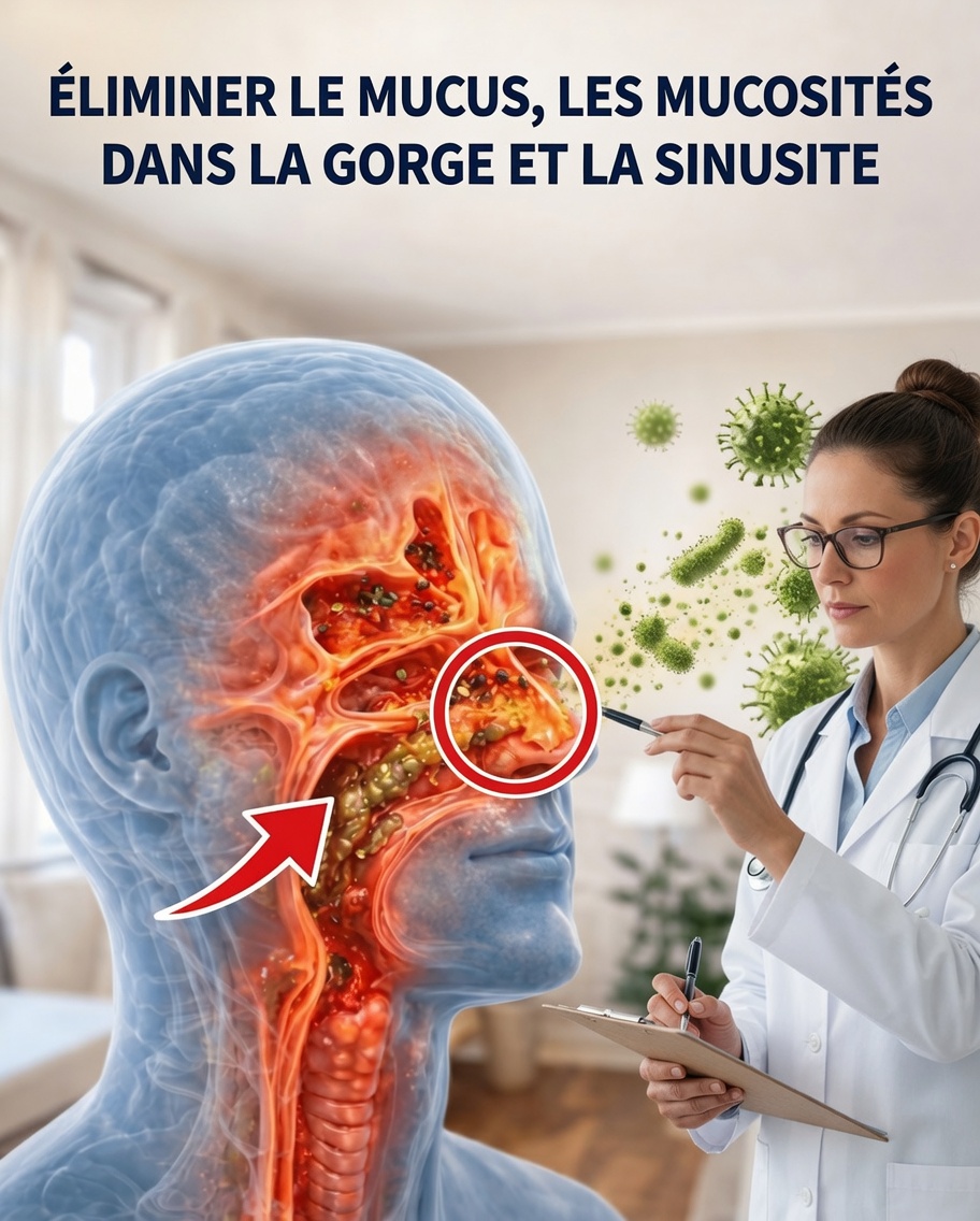 Ce remède maison simple surprend tout le monde : il aide à décoller le mucus de la gorge et à soulager la rhinite et la sinusite… et c’est plus facile que vous ne l’imaginez !