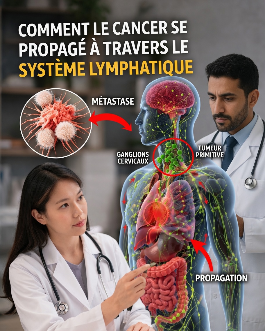 Quel est le rôle du système lymphatique dans la progression du cancer ?