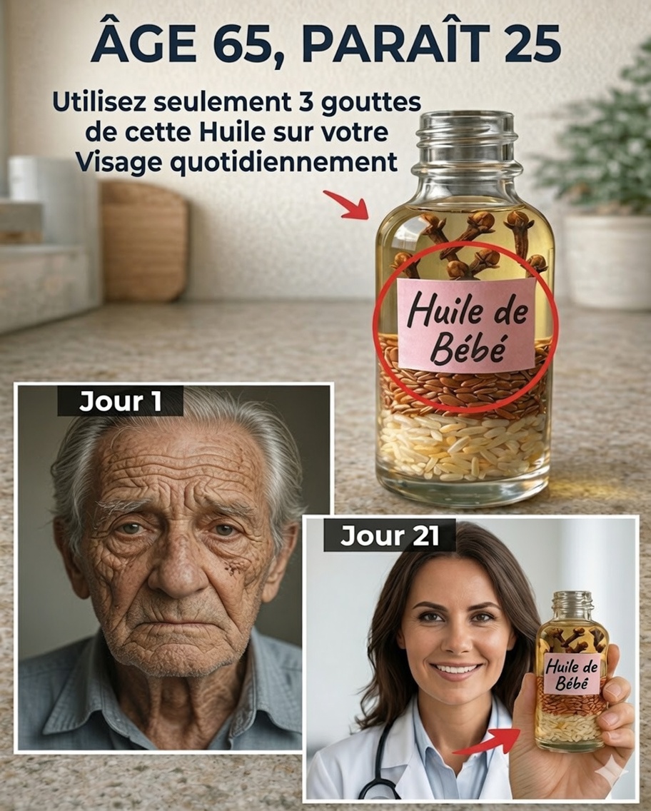 L’huile visage de nuit à 5 $ qui fait paraître les femmes de plus de 40 ans dix ans plus jeunes