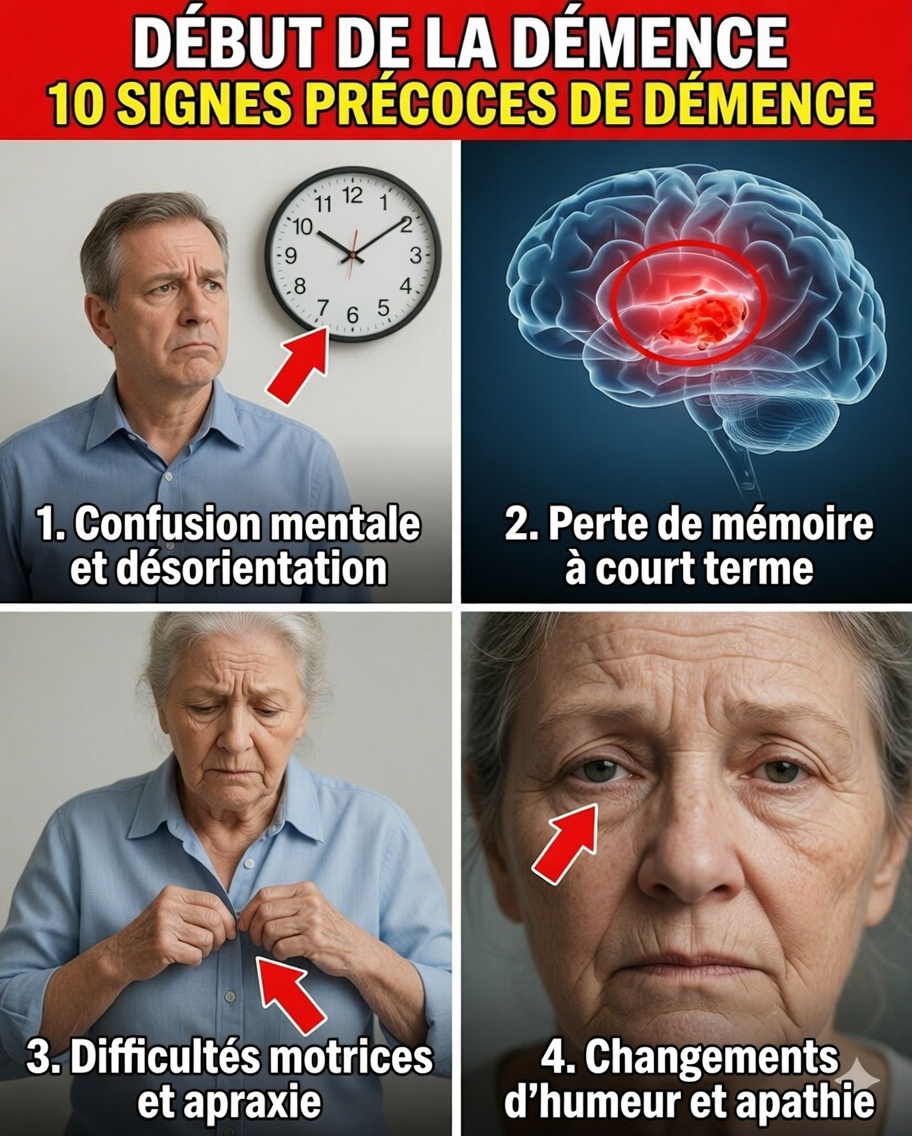 10 Signes Précoces de Démence que Vous Ne Devriez Jamais Ignorer — Et les Avertissements Silencieux que Votre Cerveau Peut Être en Train d’Envoyer