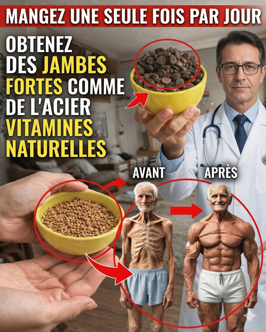 Un aliment simple que les personnes âgées peuvent consommer pour retrouver naturellement leur force musculaire