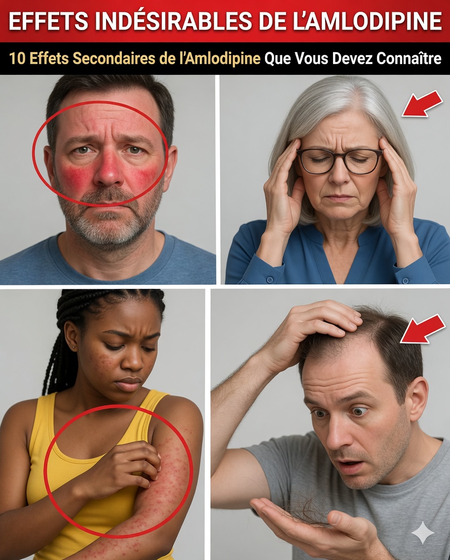 Effets secondaires de l'amlodipine : ce qu'ils signifient et comment réduire les risques