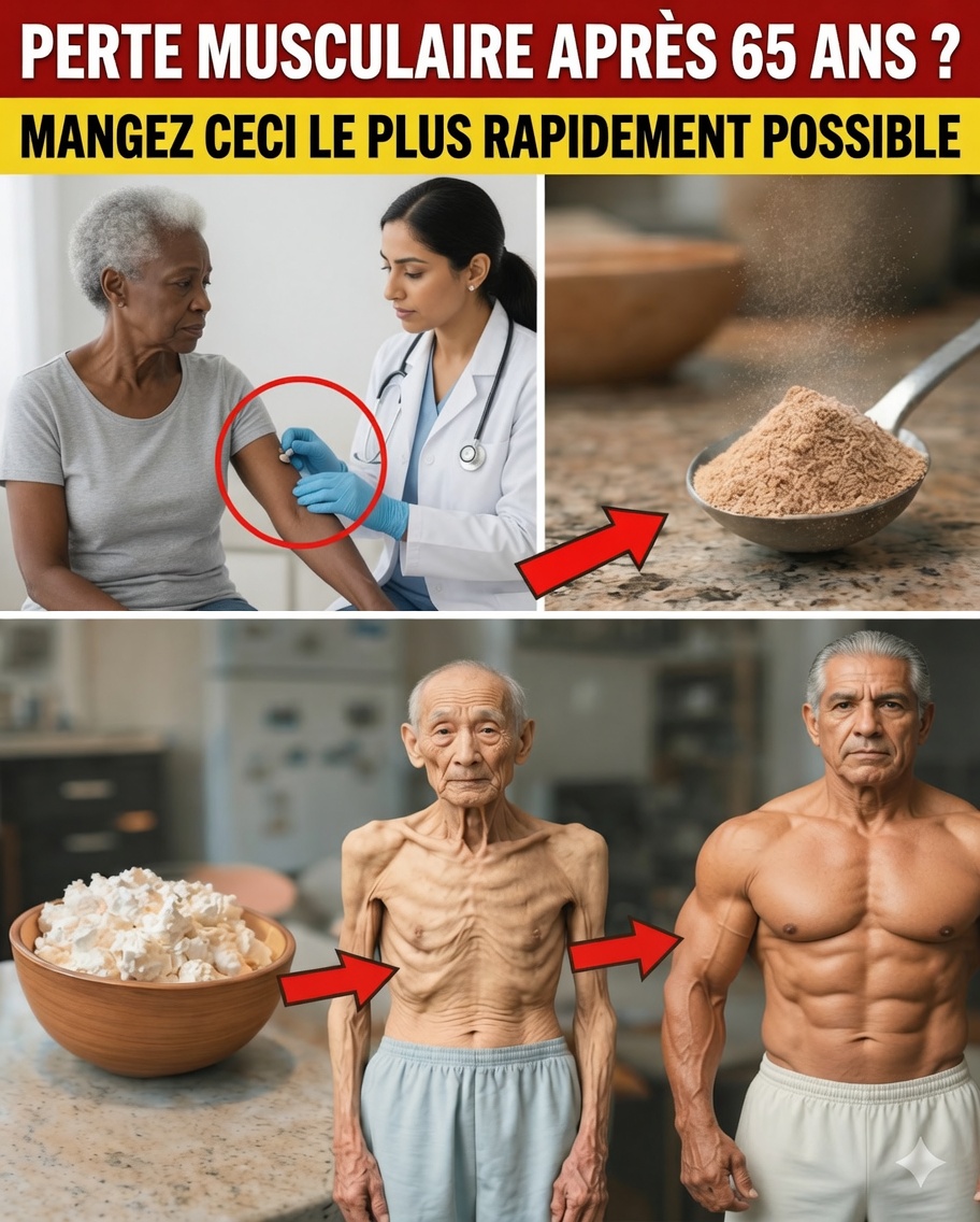 Personnes âgées, protégez vos muscles avec CET unique aliment !