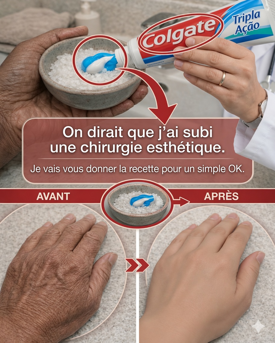 Ils pensaient que j’avais eu recours à des procédures esthétiques… mais ce n’était que cette routine simple de soins naturels contre les rides et les taches sur les mains et les bras