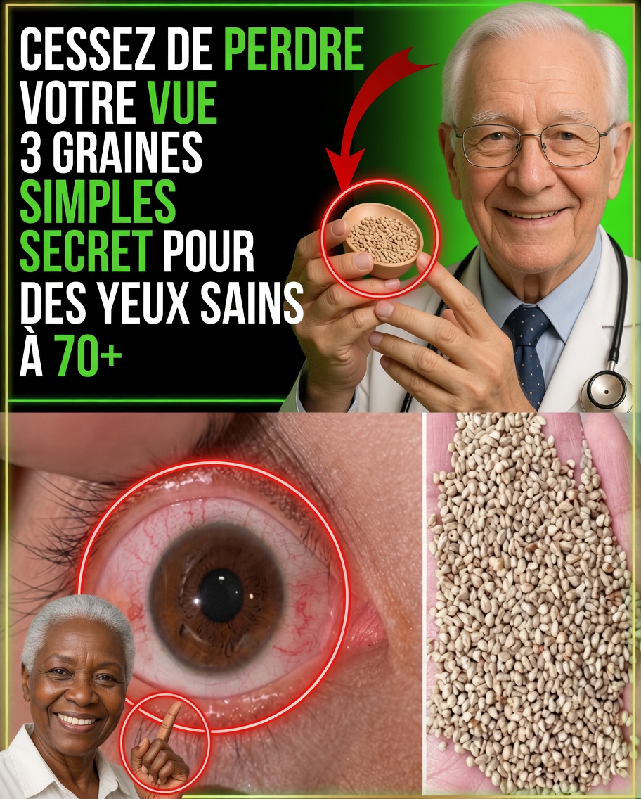 Protégez naturellement vos yeux : 3 graines puissantes et 1 fruit que chaque senior devrait connaître
