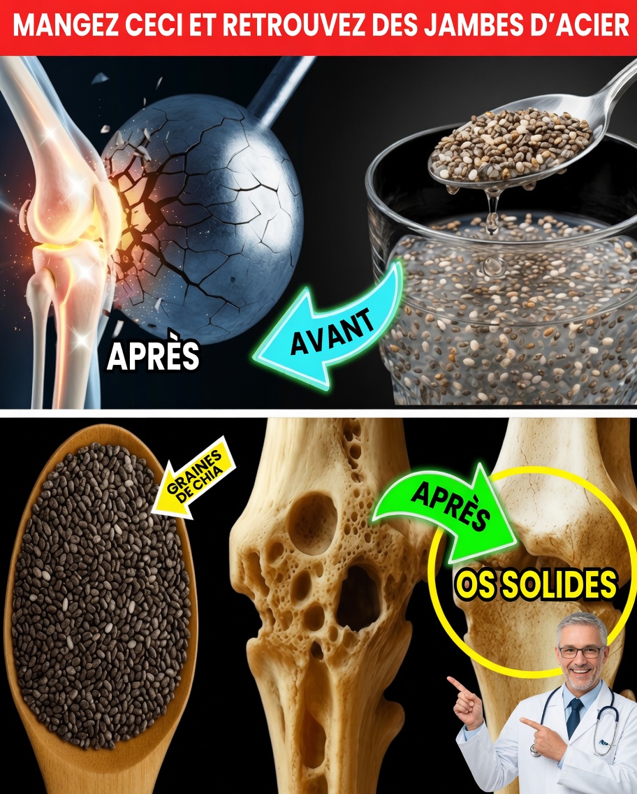 Une cuillerée le soir : la douce habitude qui aide à renforcer naturellement les os vieillissants