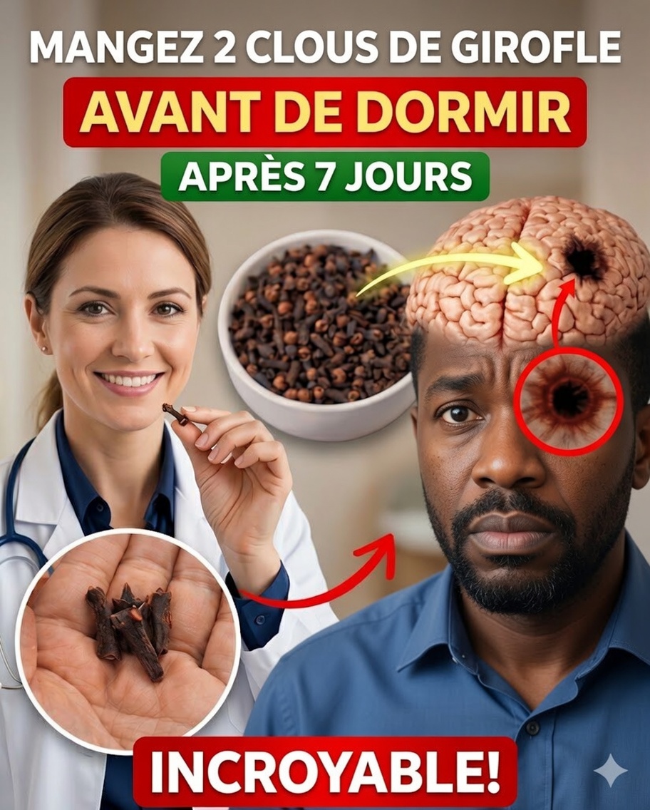 Que se passe-t-il si vous consommez 2 clous de girofle par jour pendant 7 jours : la transformation surprenante du corps dont presque personne ne parle