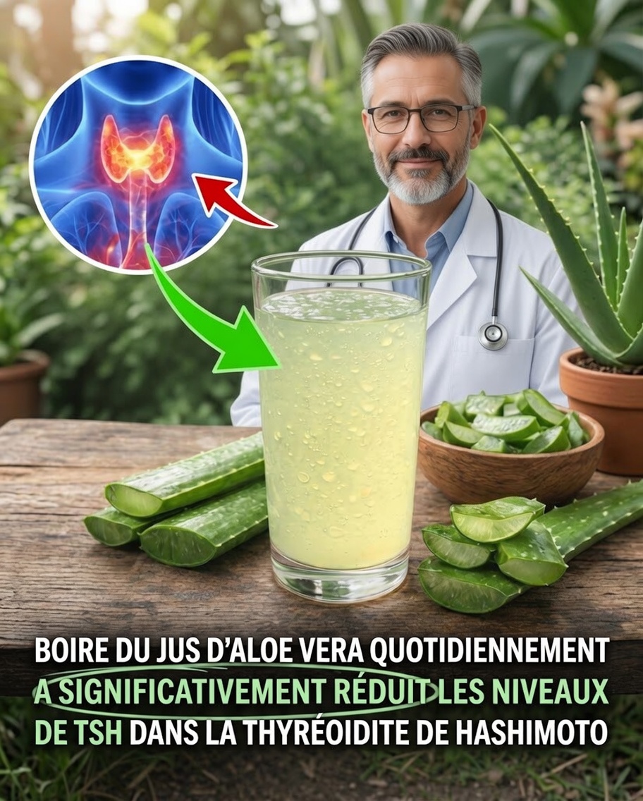 Le jus d’aloe vera au quotidien peut-il aider à équilibrer la thyroïde ? Ce qu’une étude de 2018 a révélé sur les marqueurs thyroïdiens chez les femmes