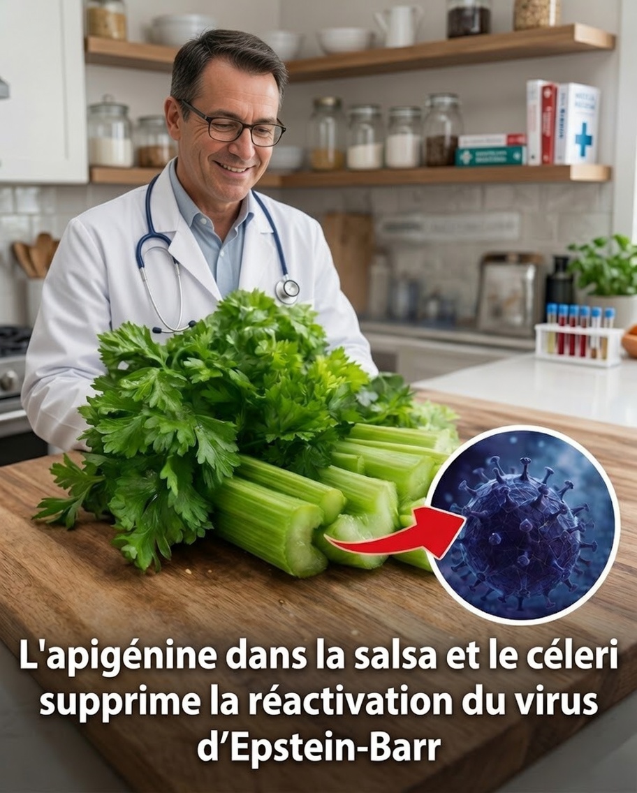 Une herbe de cuisine courante peut-elle aider à contrôler un virus largement répandu ? Nouvelles découvertes sur l’apigénine et le virus Epstein-Barr